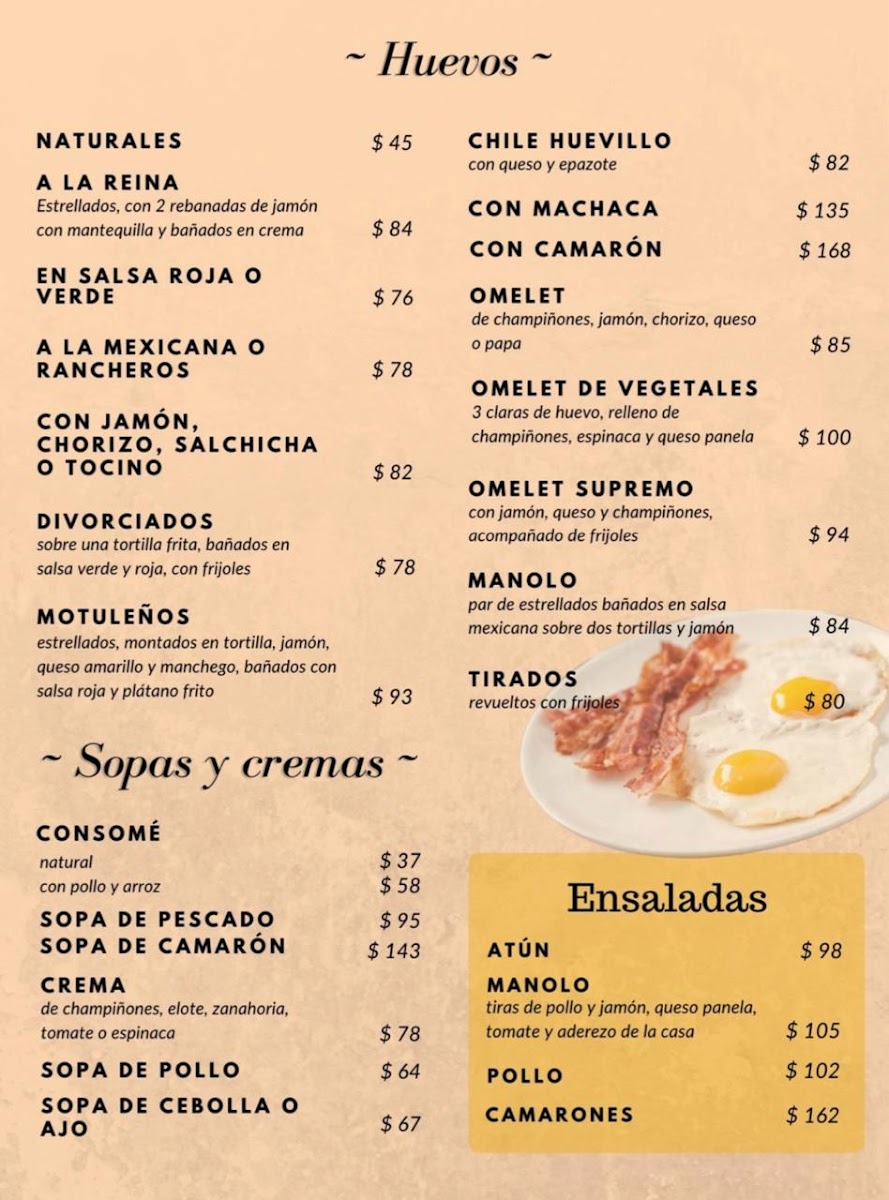Café Manolo II Menu - Image 2