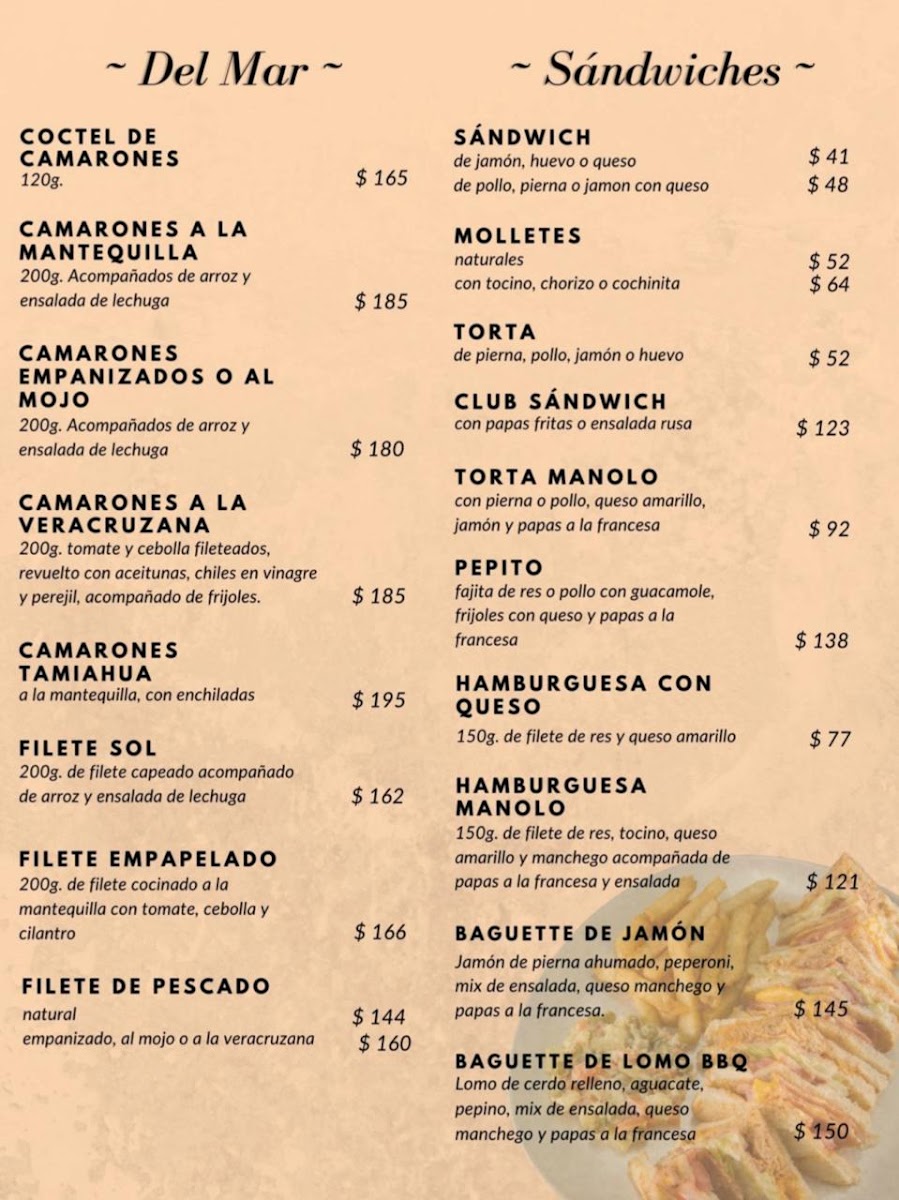 Café Manolo II Menu - Image 3